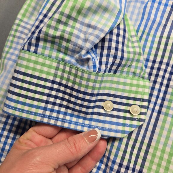 Tommy Hilfiger Men’s Plaid Button-Down Shirt | XL - Picture 8 of 14